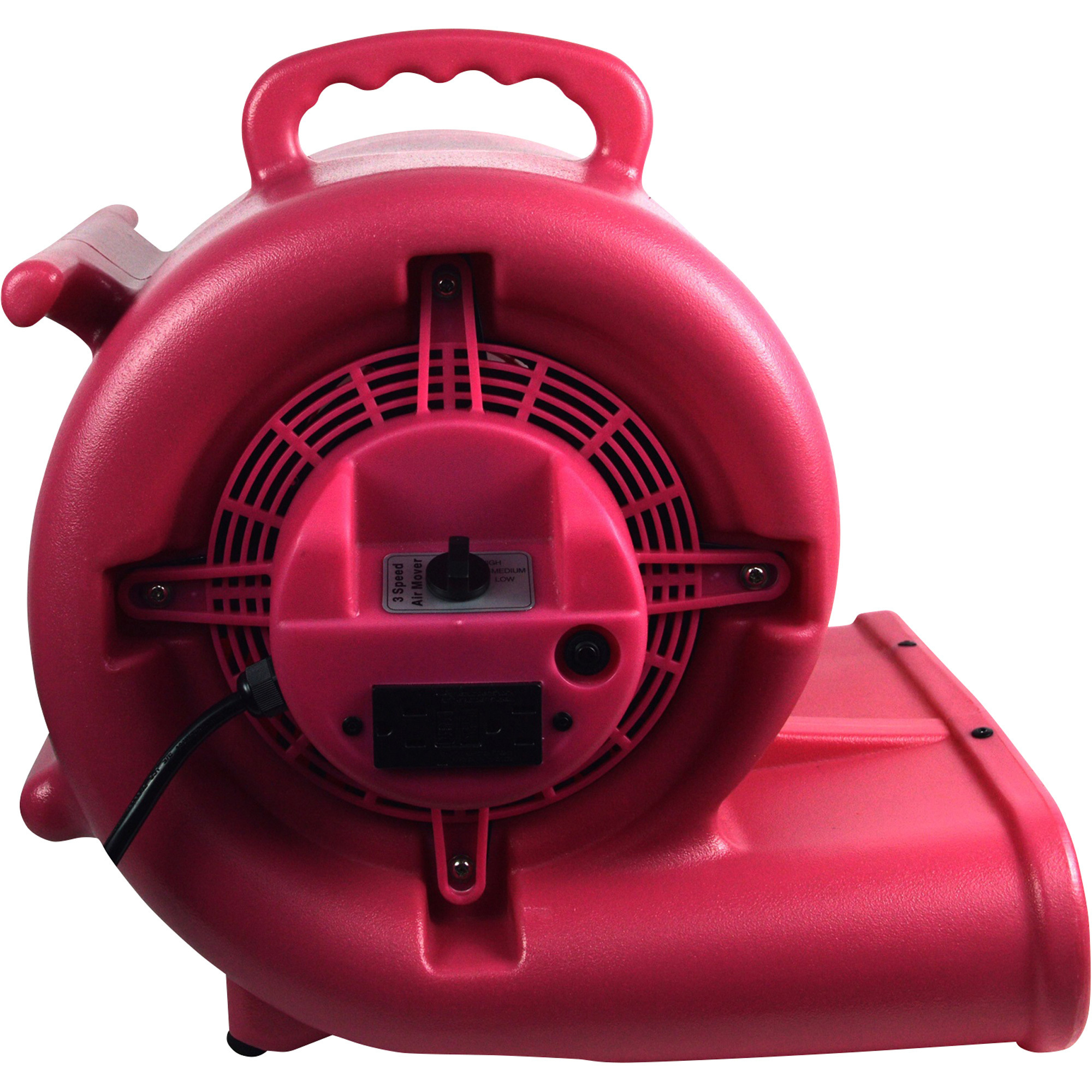 ECOR PURAERO Air Mover, 2550 CFM, Model# PA-330-AM-RD